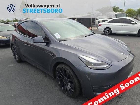 TESLA MODEL Y 2022 7SAYGDEF6NF522940 image